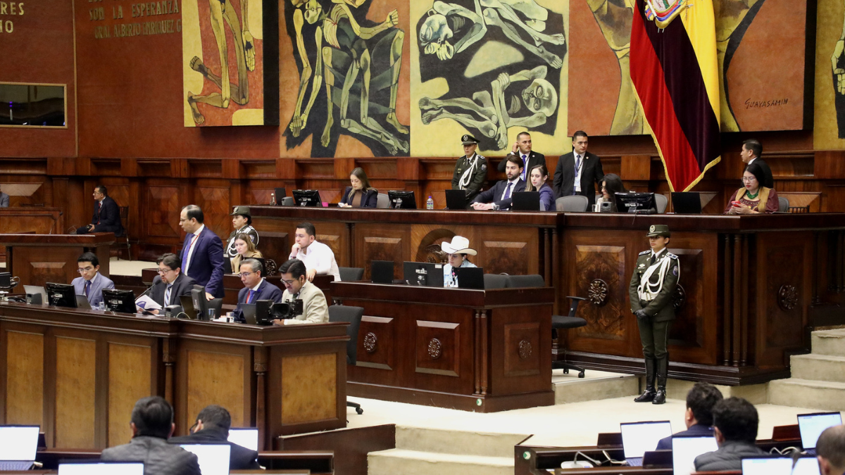 Asamblea Nacional de Ecuador en una foto de archivo.
