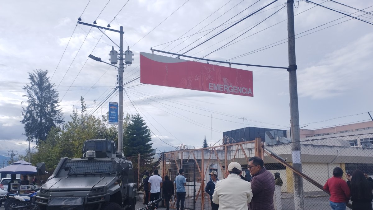 El hermano de Daniel Salcedo, Noé Salcedo, está resguardado en un centro de salud donde es atendido. Se activó el código plata.