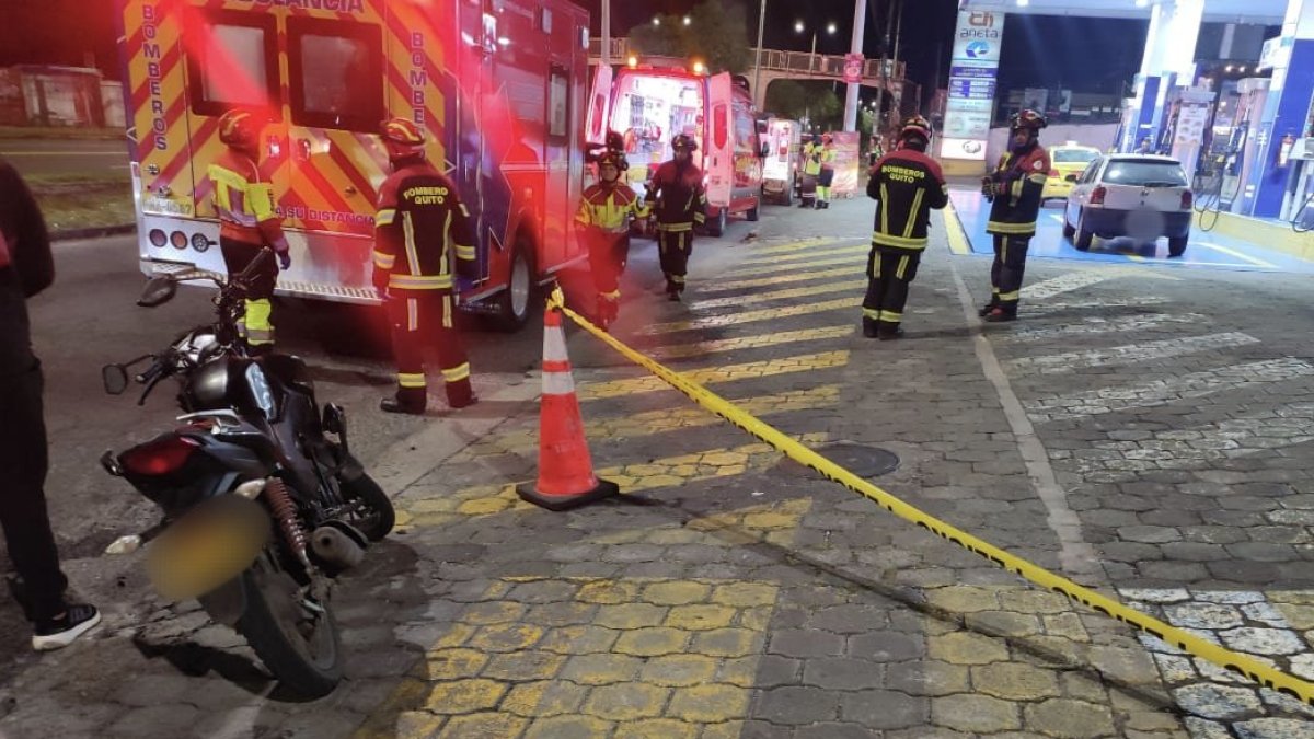 El 21 de junio ocurrió otro accidente en la av. Galo Plaza Lasso y De Los Eucaliptos, en el norte.