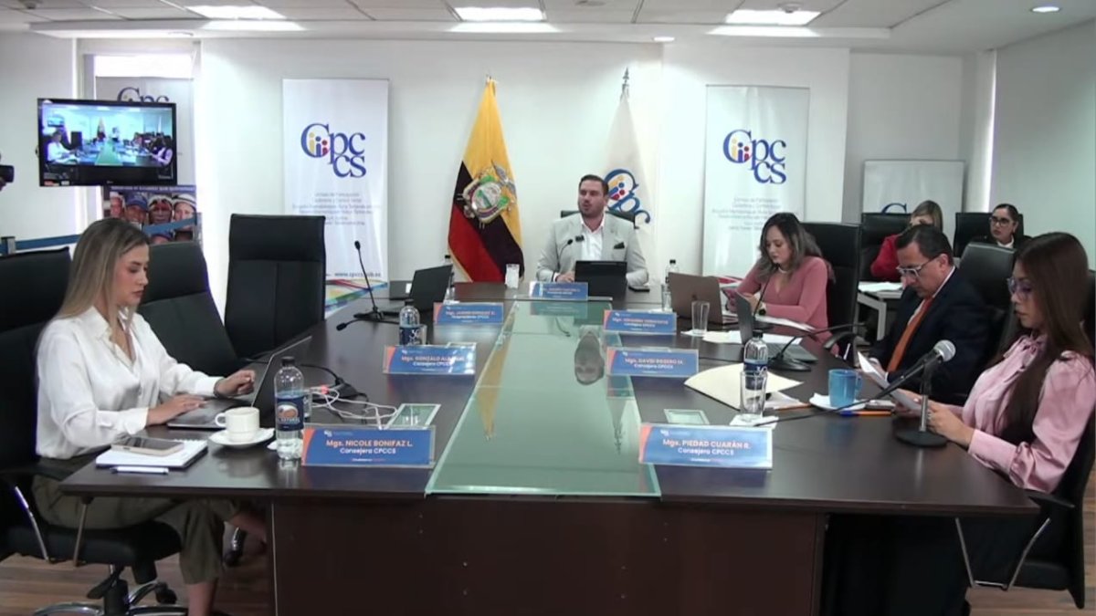 El oficio sobre la terna de la Corte Nacional de Justicia fue conocida por el Pleno del CPCCS.