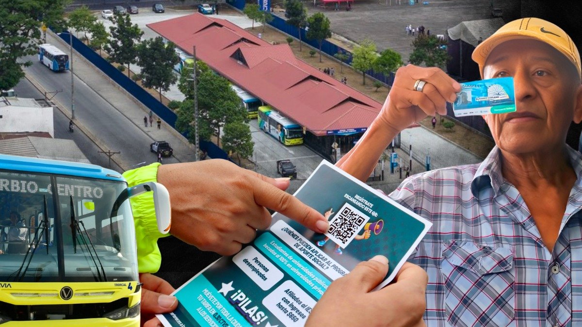 Hasta hoy, 25 de junio, se entregará la tarjeta de la Metrovía en el Batallón del Suburbio, en Guayaquil.