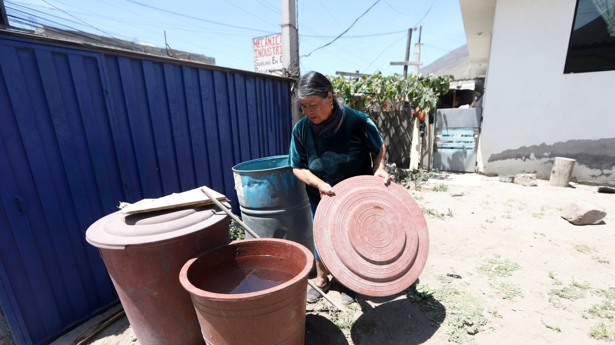 Referencia. Los vecinos denuncian cortes desde el lunes 23 de junio en tres sectores de Conocoto.
