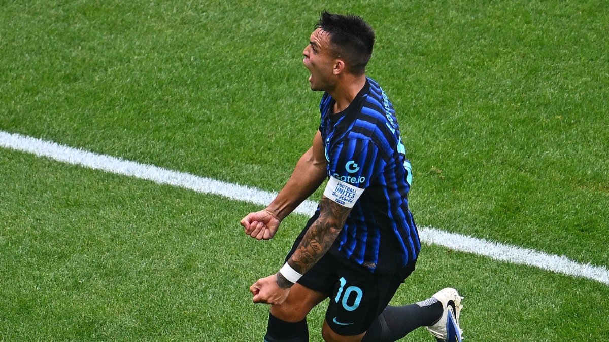 Lautaro Martínez, delantero argentino del Inter de Milán.