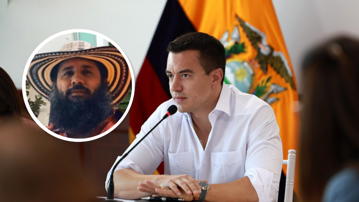 El presidente Daniel Noboa anunció la captura de ‘Fito’ en sus redes sociales y la atribuyó a sus reformas de seguridad.