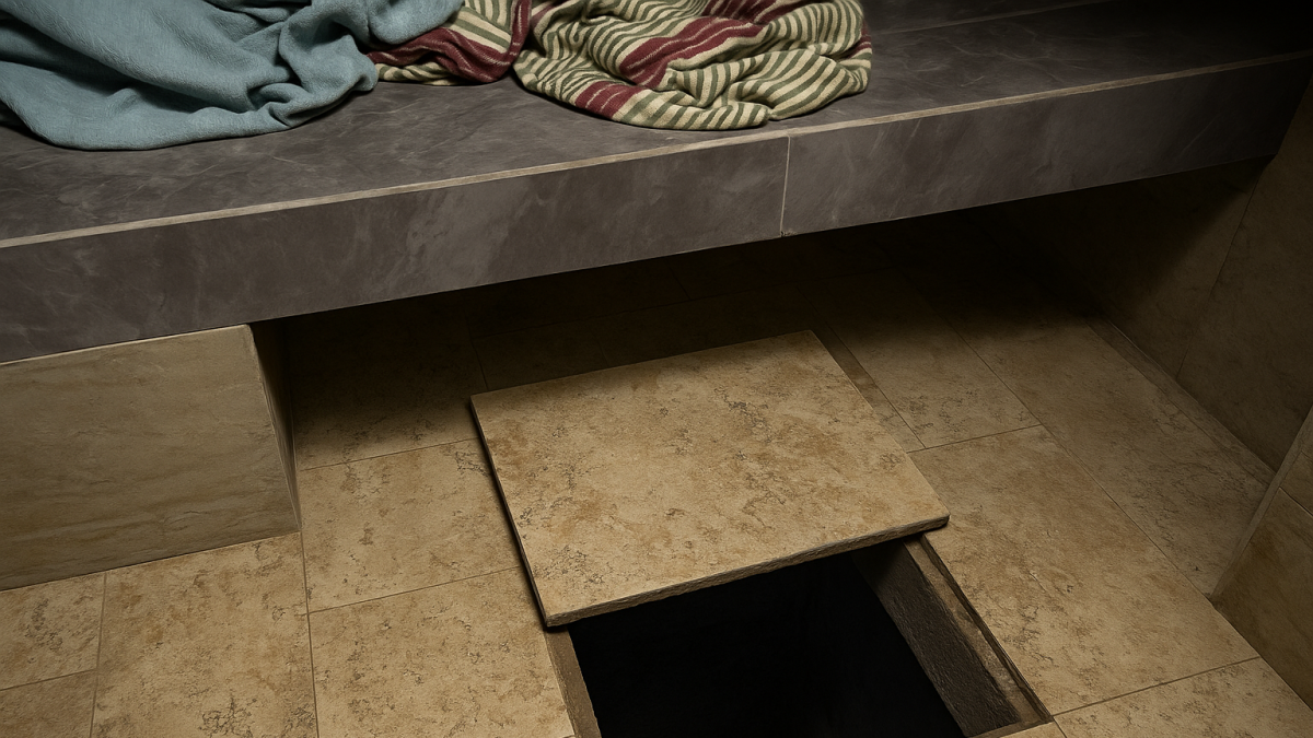 Alias Fito de escondía debajo de una vivienda, según videos compartidos por el Ejército.