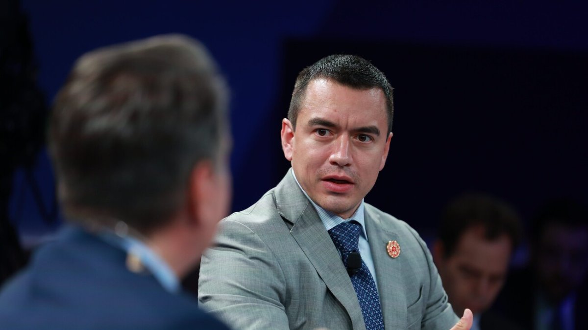 El presidente Daniel Noboa aseguró que la captura de alias 'Fito' fue gracias a las leyes de Solidaridad Nacional y de Inteligencia.