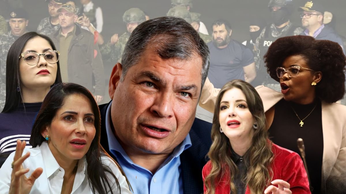 Rafael Correa y otros miembros de la RC reaccionaron en redes tras la detención de alias Fito