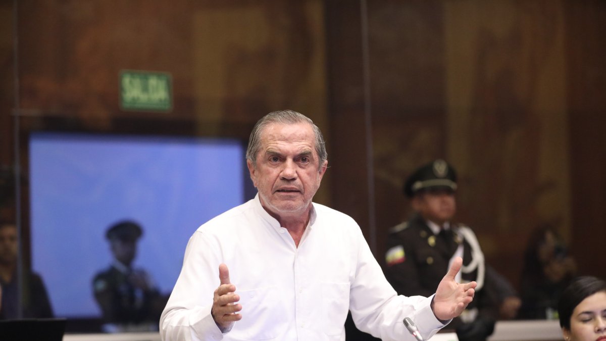 El asambleísta y exfuncionario del correísmo, Ricardo Patiño.