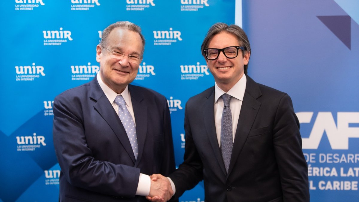 CAF y UNIR consolidan una alianza estratégica que abre nuevas oportunidades de formación universitaria para América Latina