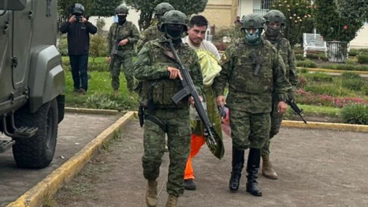 Dos días después del ataque en la cárcel de Riobamba, Daniel Salcedo fue trasladado a Quito.