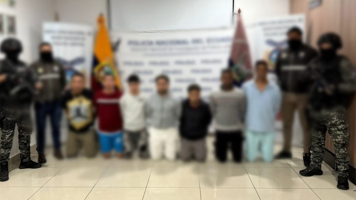 La organización delictiva estaba conformada por 8 personas, pero uno fue abatido. Los sospechosos perseguían antes de asaltar a las víctimas en Quito.