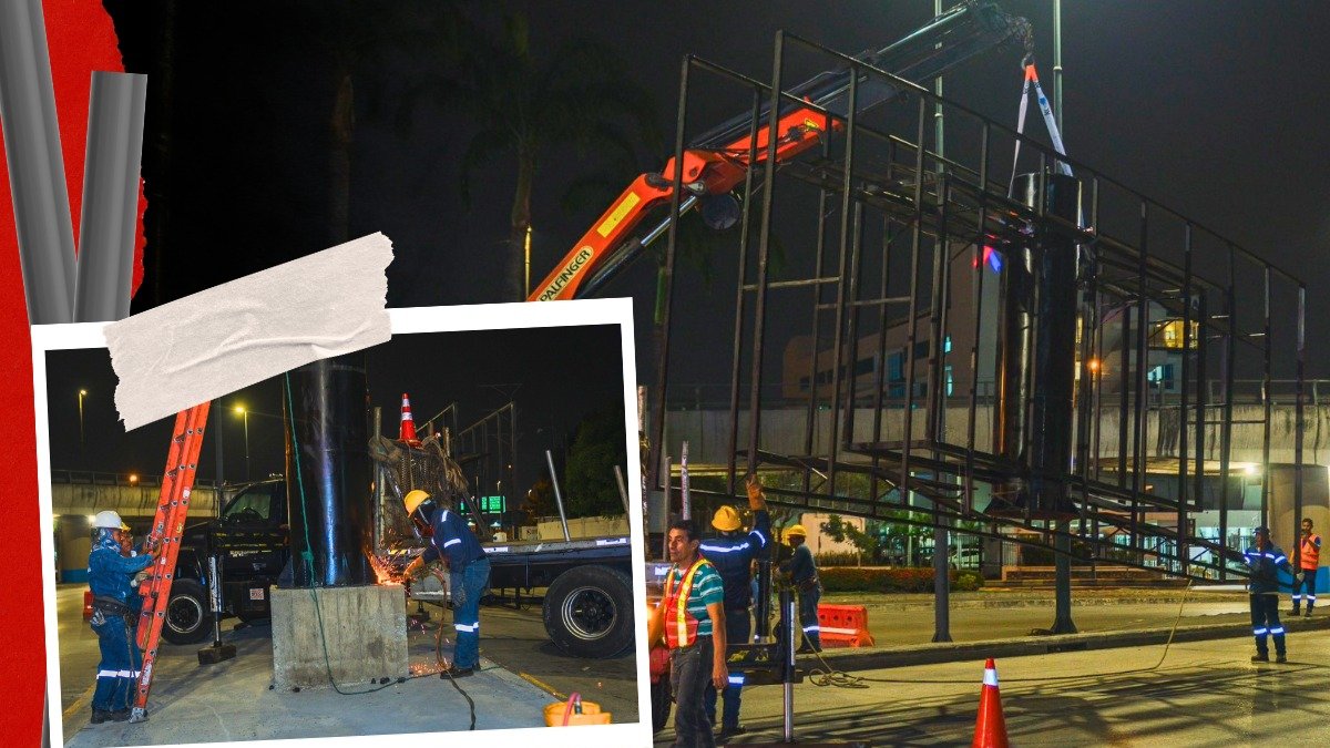 Aquiles Álvarez ordena desmontar vallas sin permiso en Guayaquil.