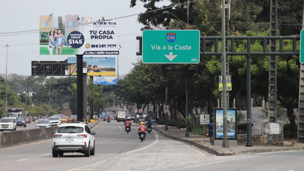 Durante 20 meses habrá desvíos en el sector de Los Ceibos debido a la construcción de dos pasos a desnivel.