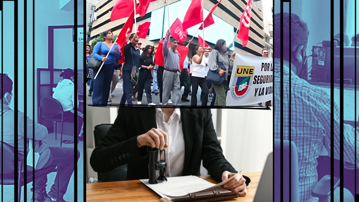 La UNE cuestiona la Ley de Integridad por considerar que vulnera derechos laborales adquiridos