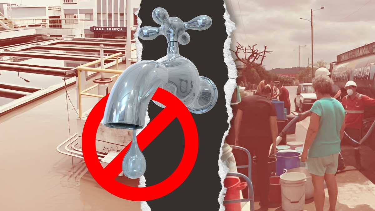 Interagua suspende el agua en sectores de Guayaquil por fuga en la red