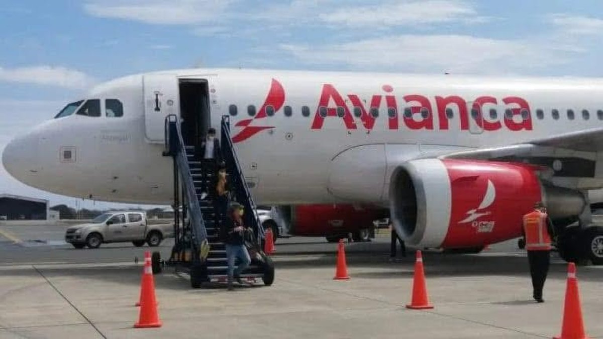 Foto referencial de un vuelo de Avianca.