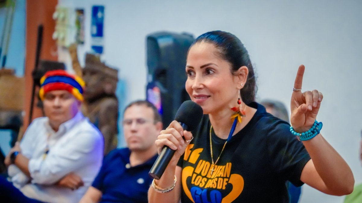 Luisa González ha sido candidata presidencial en las elecciones de 2023 y 2025.