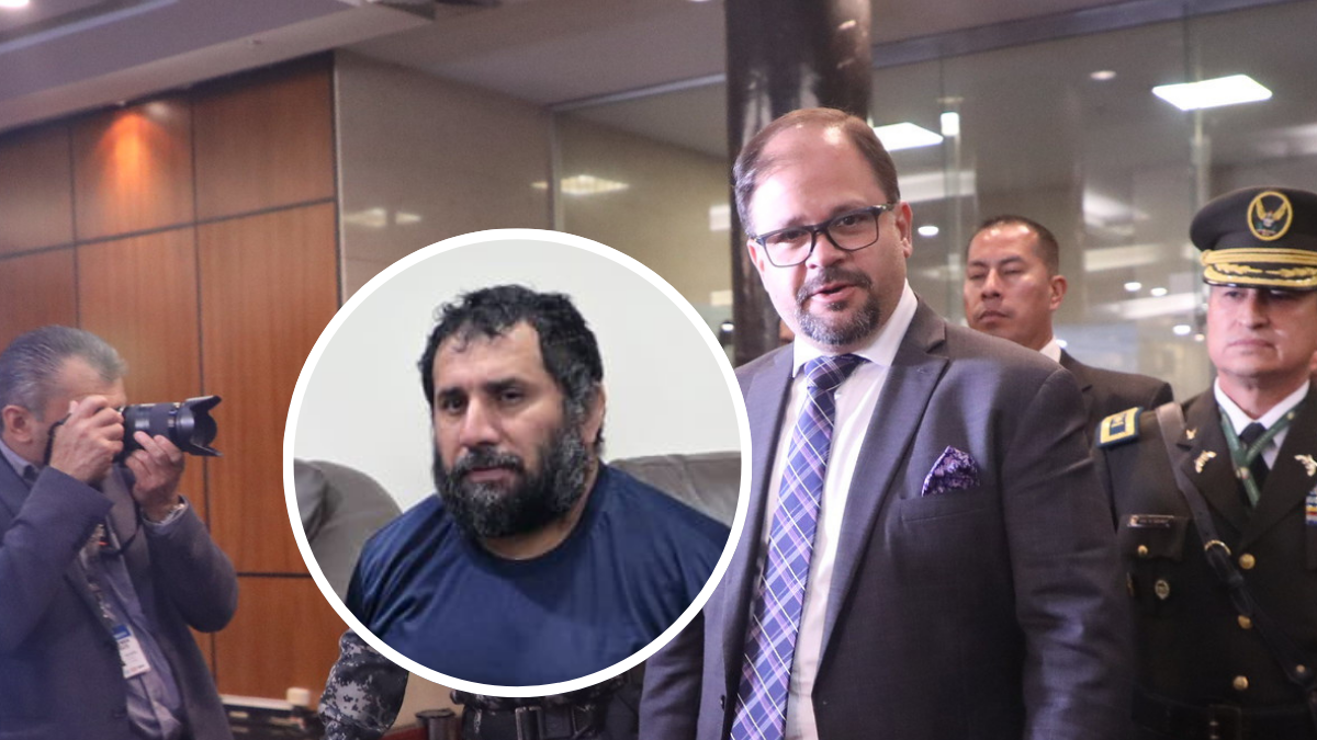 El ministro del Interior, John Reimberg, ha destacado que la captura de alias Fito fue gracias a las leyes de Solidaridad Nacional e Inteligencia.