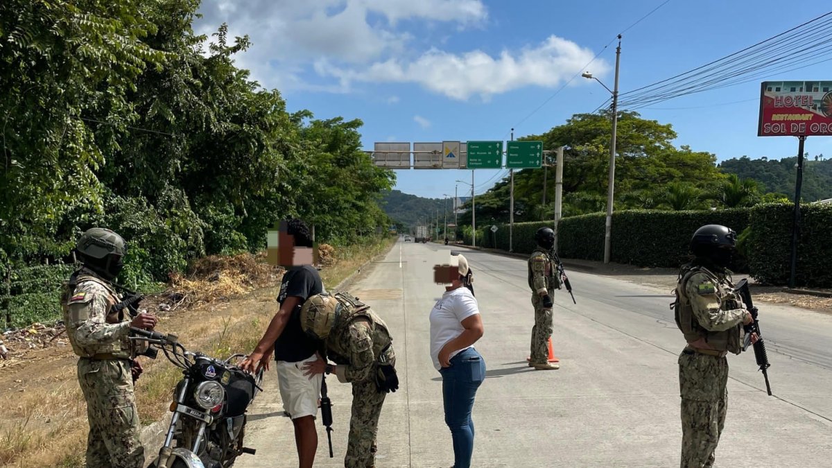 Fuerzas armadas y policía redujeron homicidios en Manabí en el primer mes de intervención