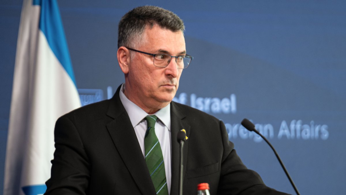 Foto de archivo del ministro de Exteriores israelí, Gideon Saar. EFE/Magda Gibelli