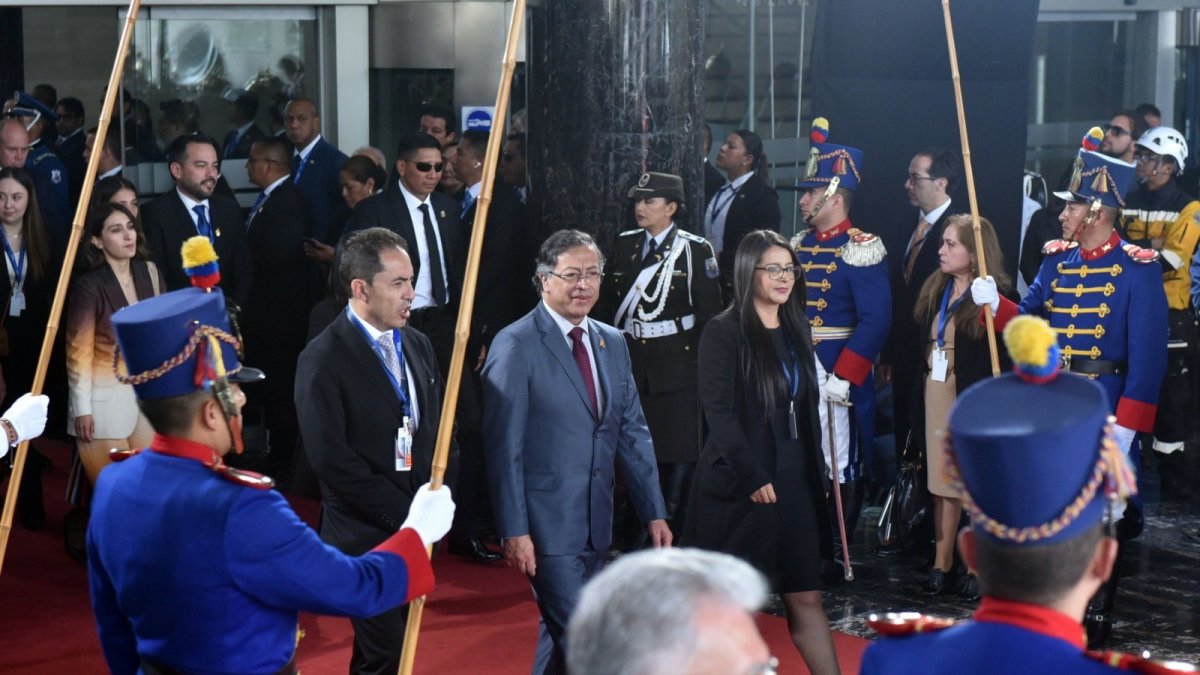 El 24 de mayo de 2025, el presidente de Colombia Gustavo Petro asistió a la posesión del mandatario ecuatoriano Daniel Noboa.