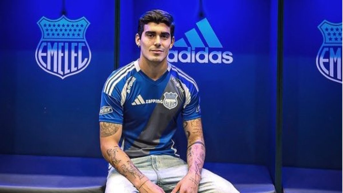 Alfonso Barco ya debutó con Emelec y siendo titular los 90 minutos.