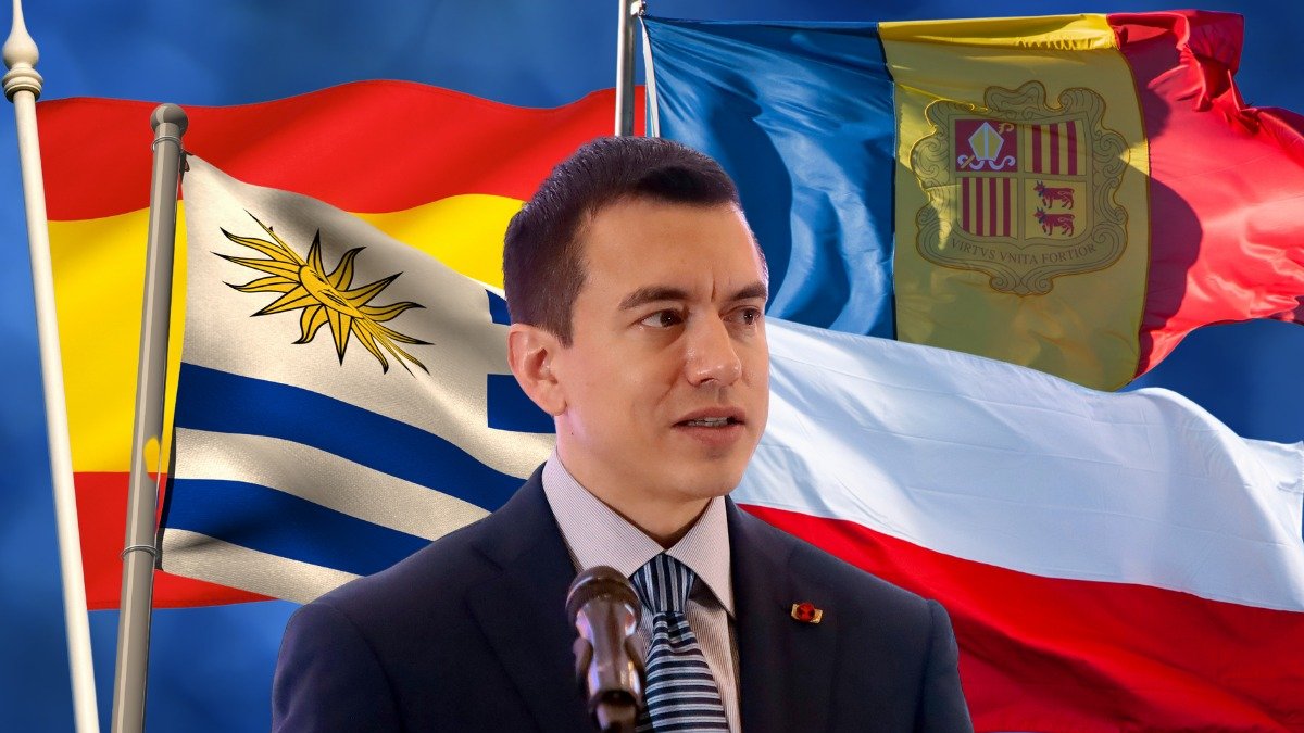 Daniel Noboa cerró su gira en España con encuentros bilaterales para promover comercio y cooperación internacional