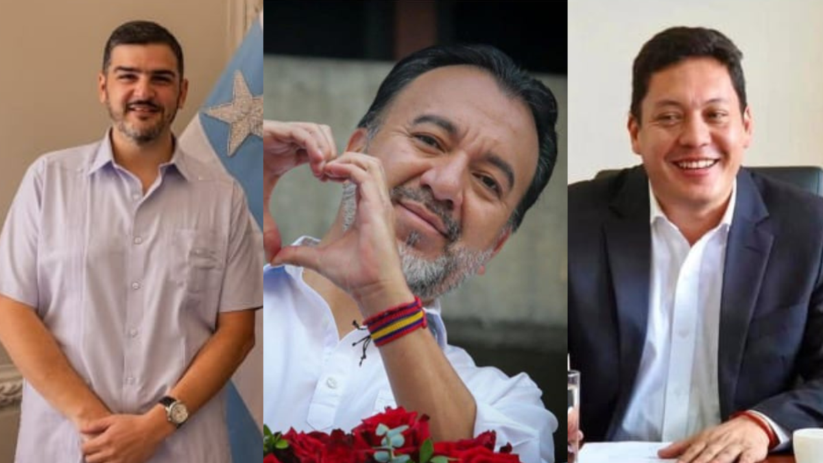Los tres primeros puestos de alcaldes con mayor aceptación están Guayaquil, Quito y Cuenca