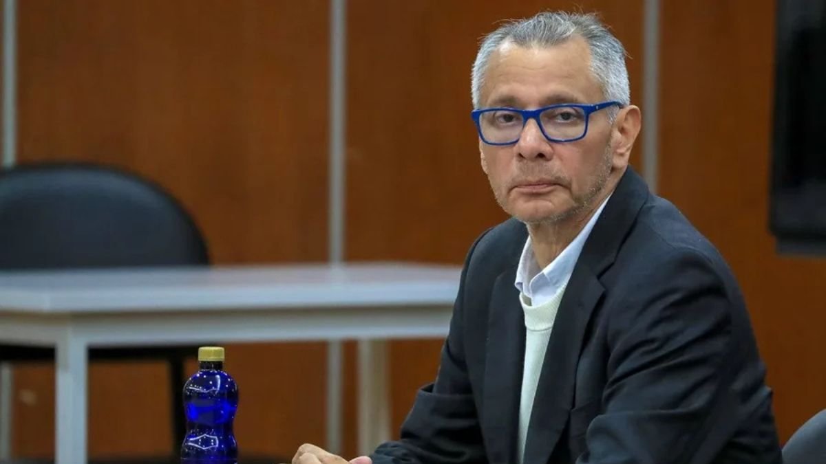 Jorge Glas durante el juicio por el caso Reconstrucción de Manabí.