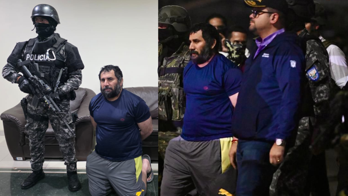 El ministro del Interior, John Reimberg, ha dado diferentes versiones sobre cómo se logró la captura de alias Fito.