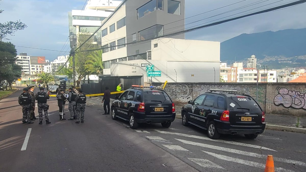 Personal del servicio preventivo llegó al sitio para verificar el hecho en territorio.