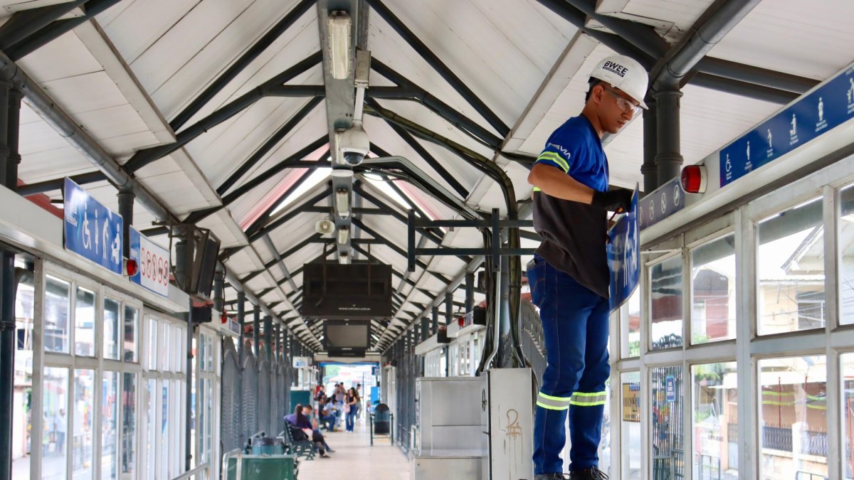 En una de las paradas, el servicio estará habilitado por poco tiempo. La solución se hará este mismo 2 de julio.