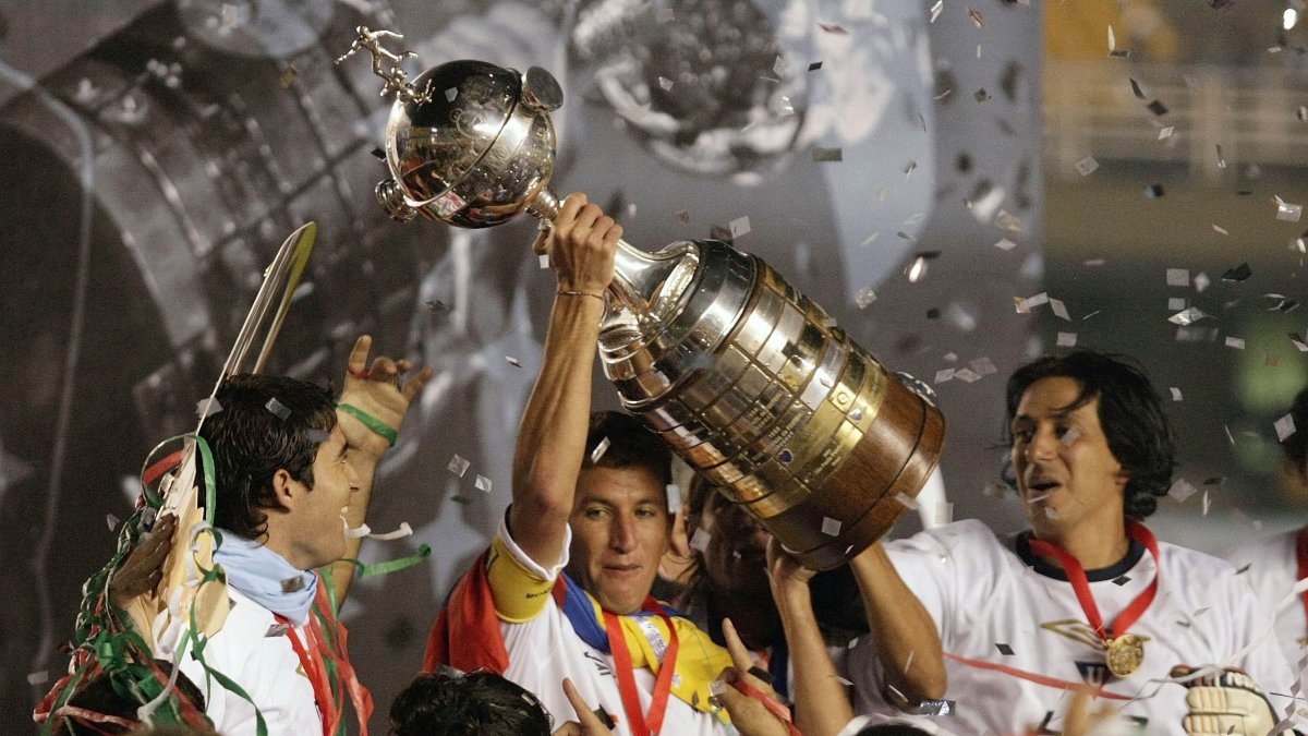 Liga de Quito se coronó campeón de la Copa Libertadores 2008 en el estadio Maracaná.