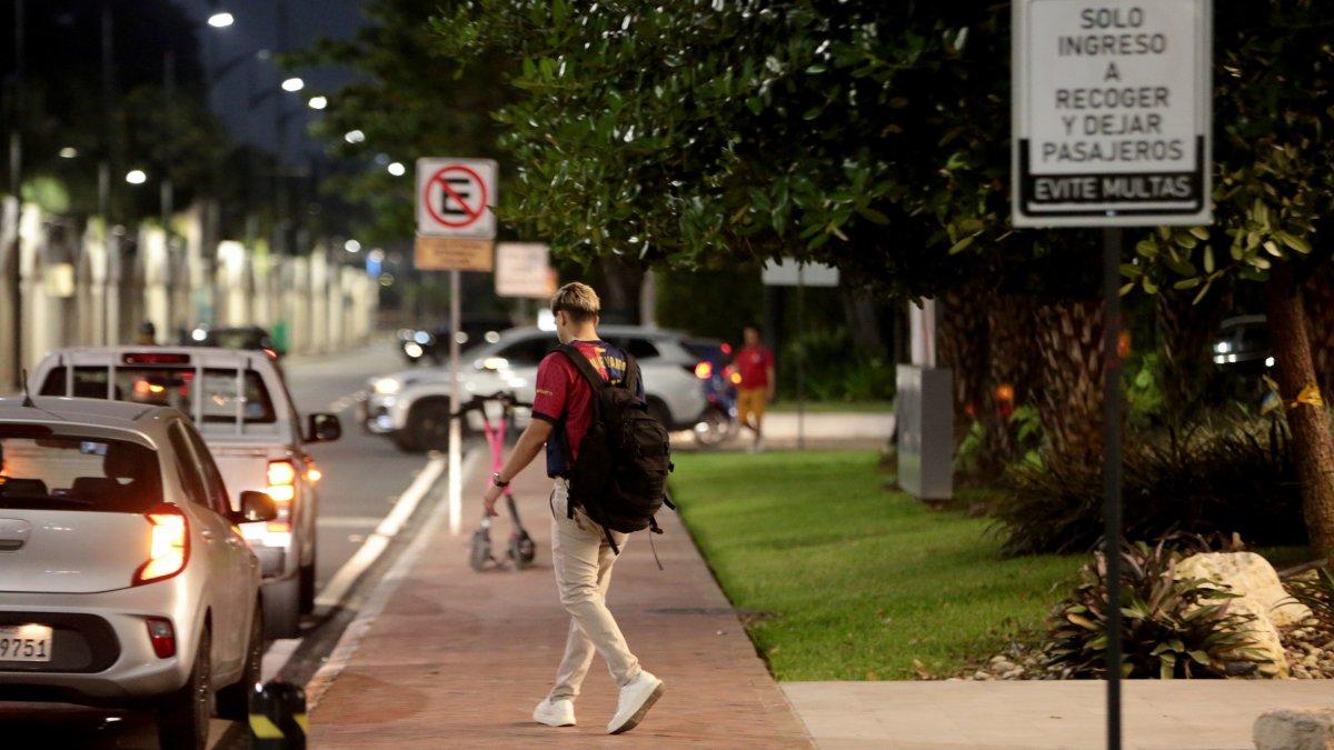 En esta zona de La Puntilla, aumentó la preocupación de sus habitantes en materia de seguridad.