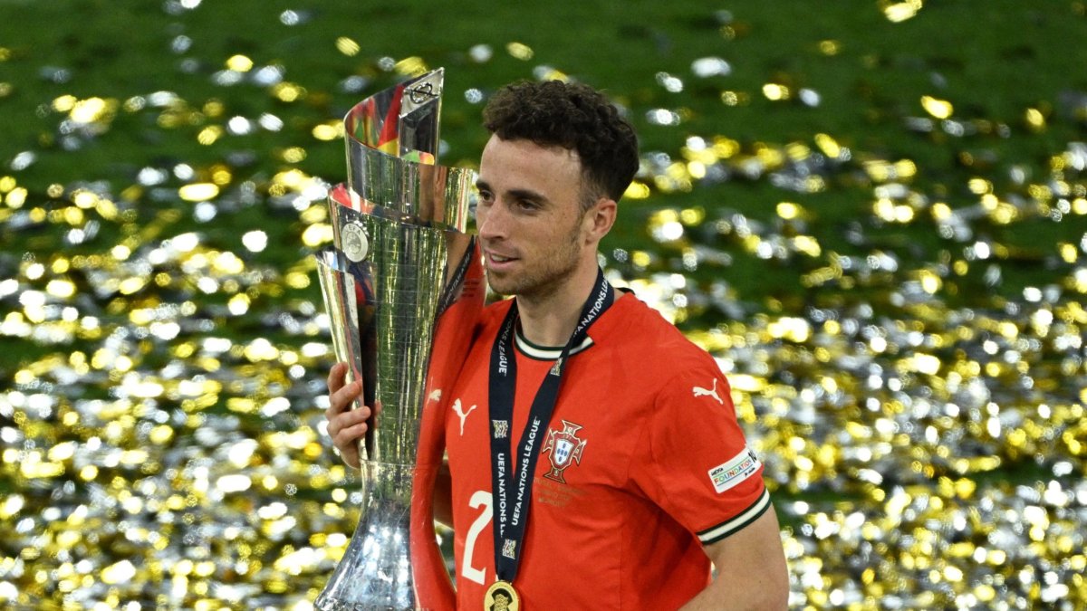 Diogo Jota se coronó campeón de la Nations League con Portugal
