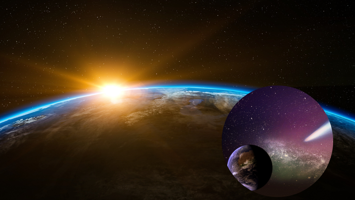 El cometa 3I/ATLAS refleja una tenue cola mientras se aproxima al Sol