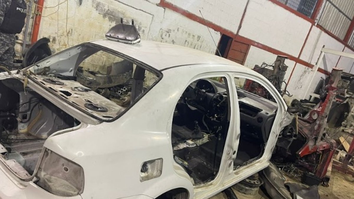 Los vehiculos que tenían el reporte de robo en junio de 2025 estaban desmantelados.