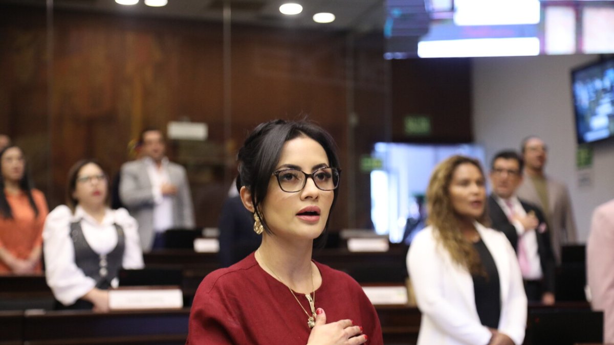 La asambleísta por Revolución Ciudadana Viviana Veloz fue sentenciada a pagar una multa por infracción electoral.