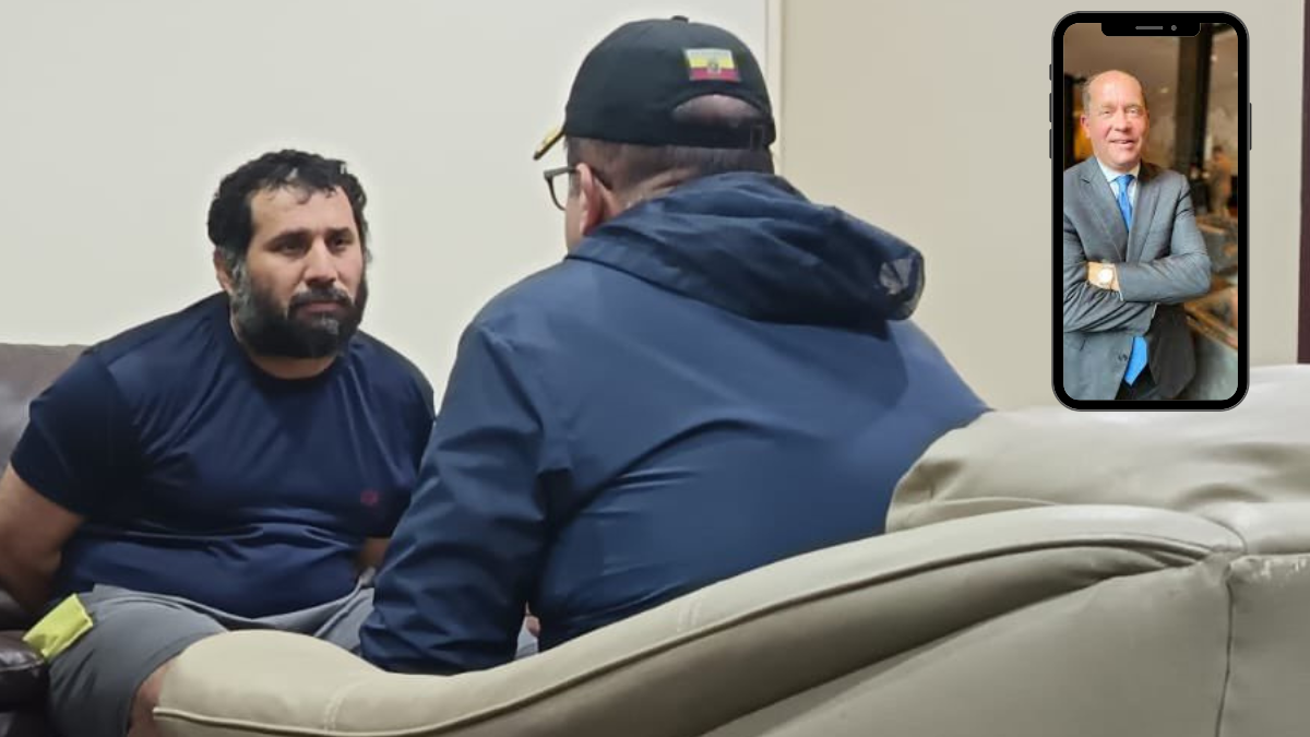 Alexei Schacht espera conversar en persona con Adolfo Macías, alias Fito.