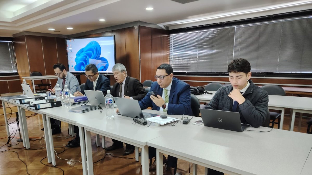 Wilman Terán, expresidente de la Judicatura, asiste a su terncer juicio por el caso Pantalla.