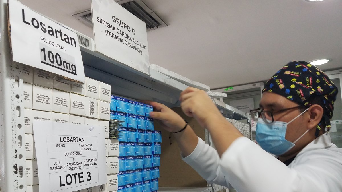 Una foto referencial de una farmacia de Guayaquil.