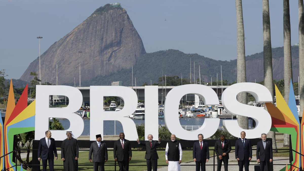 Varios presidentes y delegados asistieron a la reunión realizada en Brasil..