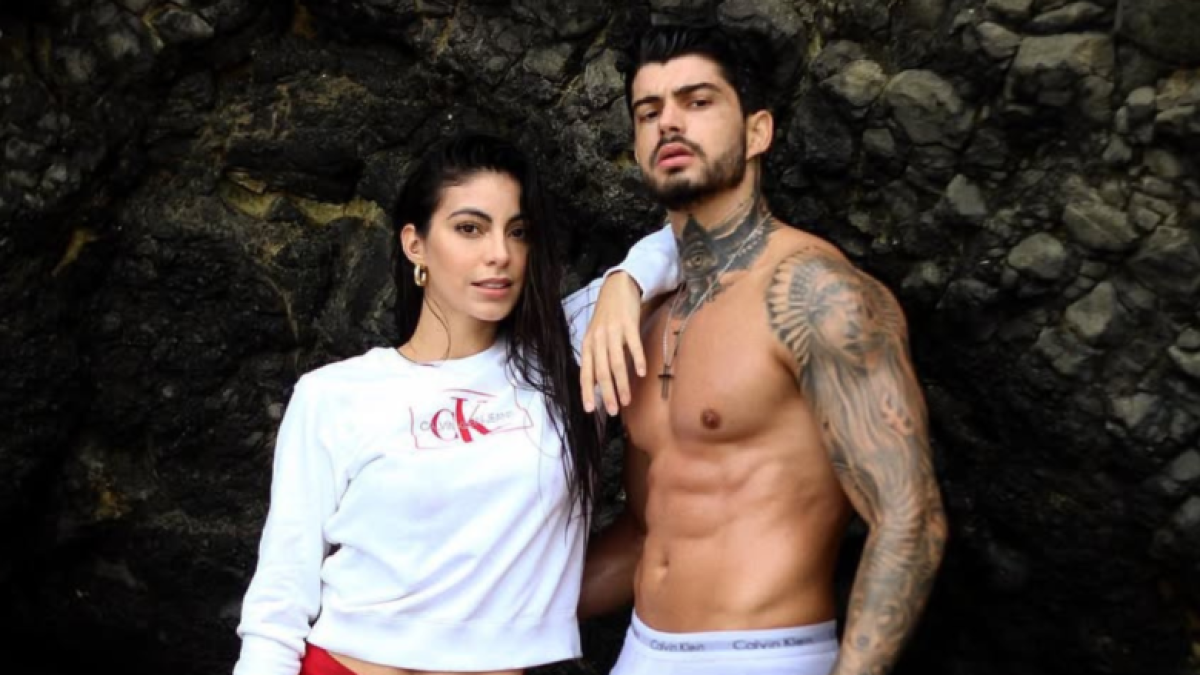 Virginia Limongi y Cezar Augusto son padres de una niña.