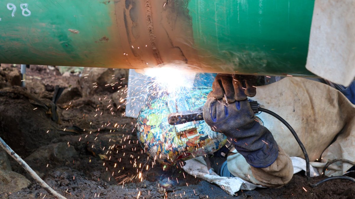 Una foto de los trabajos que se han hecho en los oleoductos como en el SOTE y en el OCP.