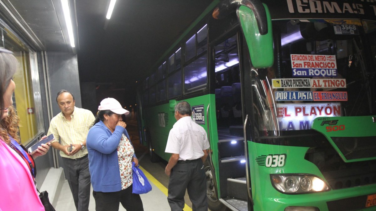 Este 7 de julio inició la conexión directa entre el Valle de Los Chillos y el Metro de Quito.