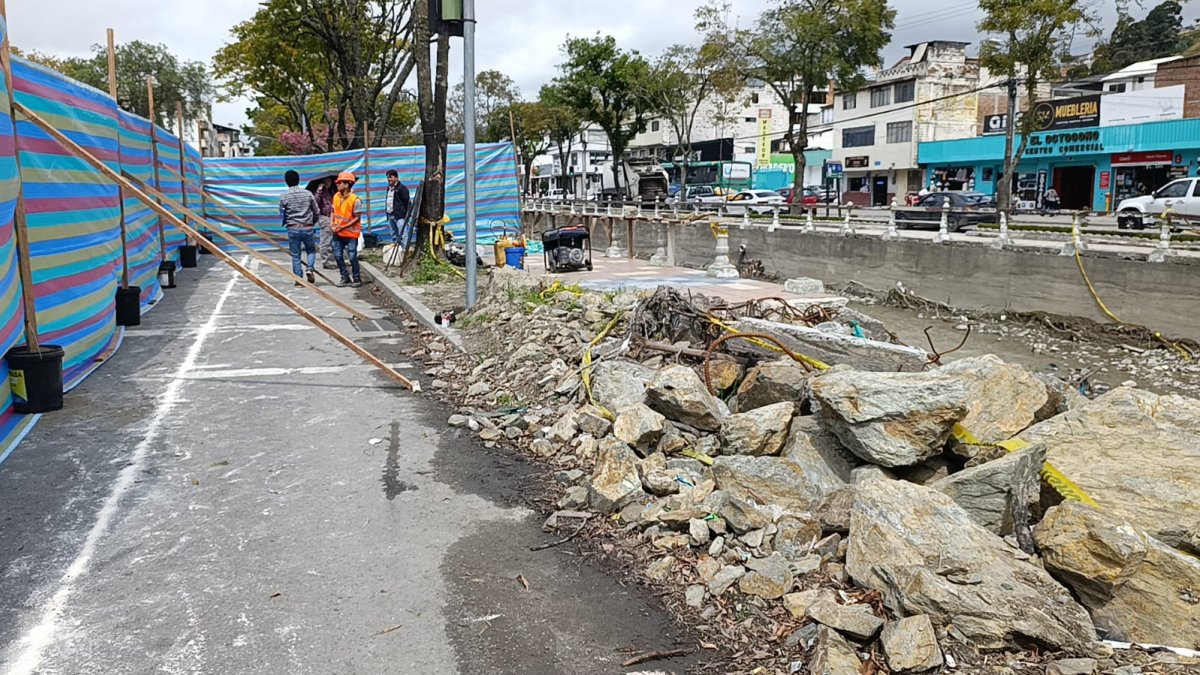 Se inició la reconstrucción de puente Imbabura tras clamor de ciudadanos.