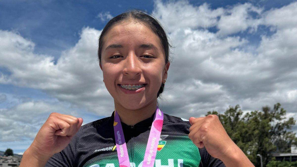 La carchense de 17 años ya compite en el equipo regional Movistar Best PC y en la selección nacional.