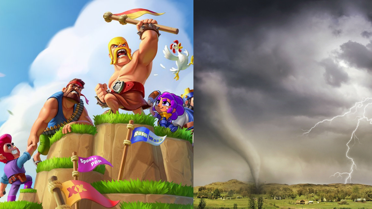 El término Supercell designa tanto a un fenómeno meteorológico violento como a una exitosa firma de videojuegos