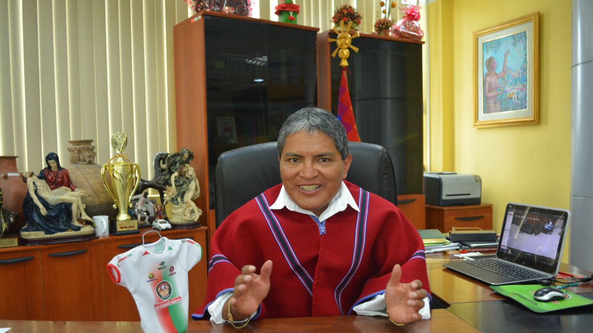 Luis Chango mostró su descontento con el arbitraje en la LigaPro 2025.