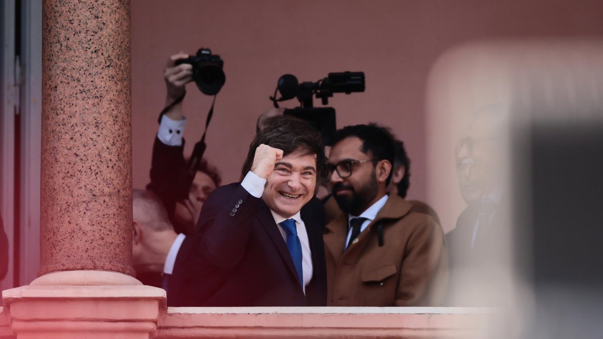 El presidente de Argentina, Javier Milei.